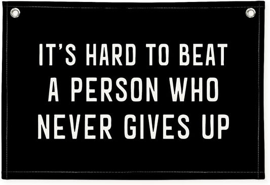 Inspirational Wall Decor, Office Motivational Wall Decor, Classroom Banner Hanging Flag, 20x30 Inch