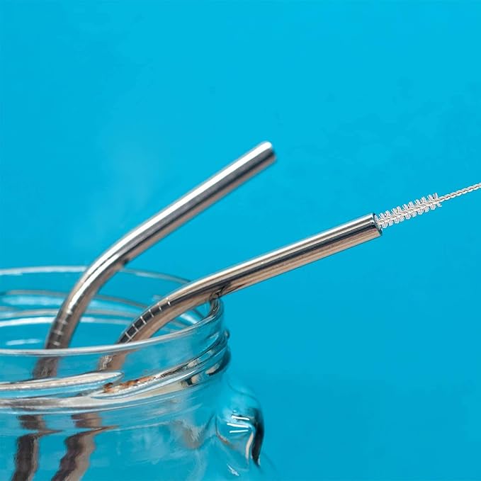 2 Pack 60 Inch Long Flexible Tube Cleaning Brush, Stainless Steel and Nylon Bristles, Suitable for Home Kitchen, Fish Tank, Water Pump Accessories, and More