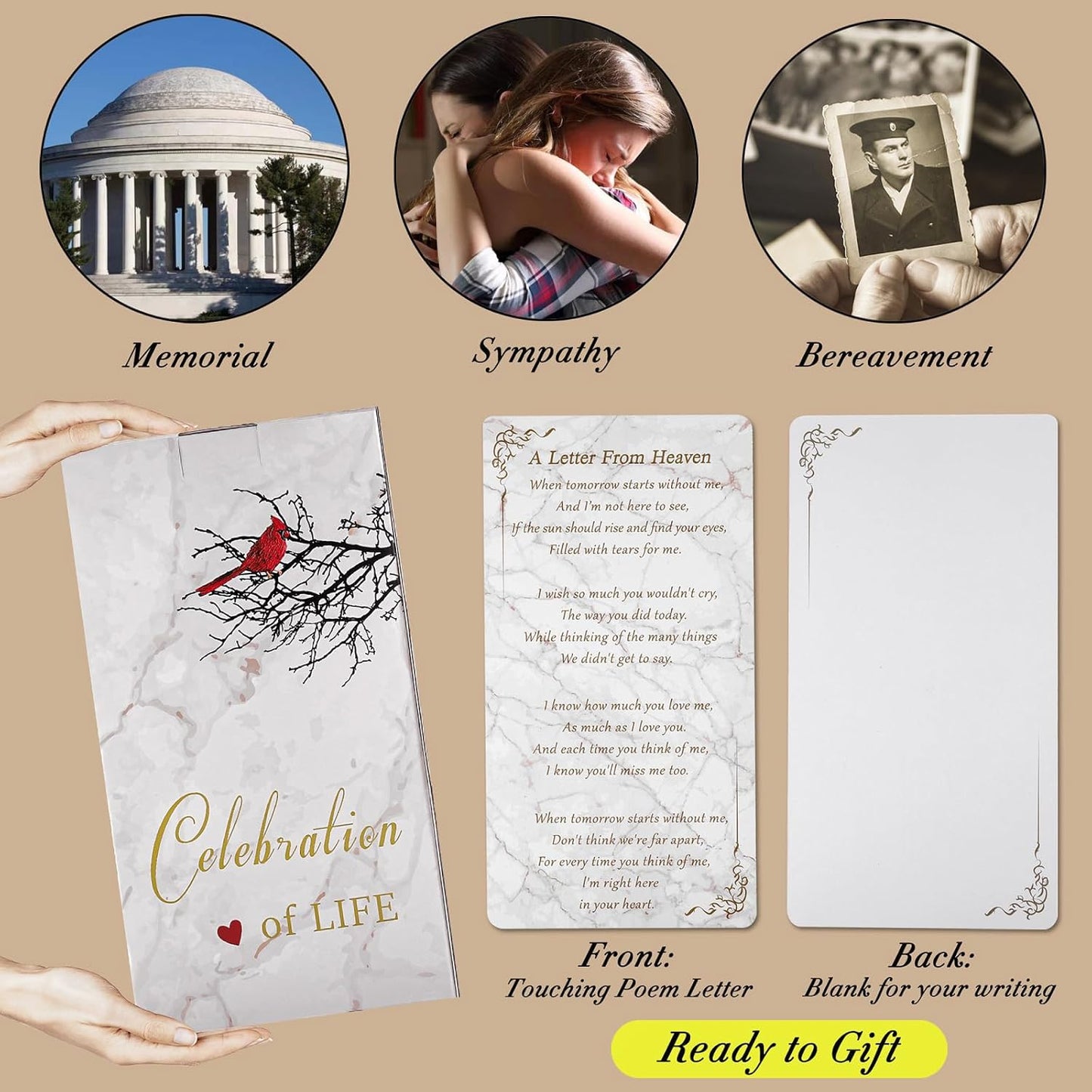 Memorial Lantern, Sympathy Gifts for Loss of Mom/Loved One, Bereavement Gifts, in Memory of Loved One Lantern,Celebration of Life, Memorial Gifts, Funeral Lantern,Dad You Left me Beautiful Memories