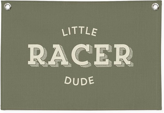 Boy Room Decor,Rad Little Dude Canvas Banner - Boy Room Playroom Decor Wall Hanging Banner for Nursery Playroom Toddler Boys 30x20 Inch