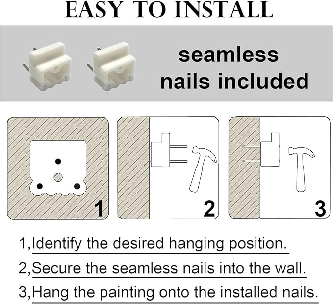 OIQArtOIQ Vintage Framed Wall Art Autumn Mountain Landscape Canvas Art Prints Fall Forest Rustic Farmhouse Pictures Wall Decor Modern Cottagecore Paintings Artwork For Bedroom Bathroom Living Room