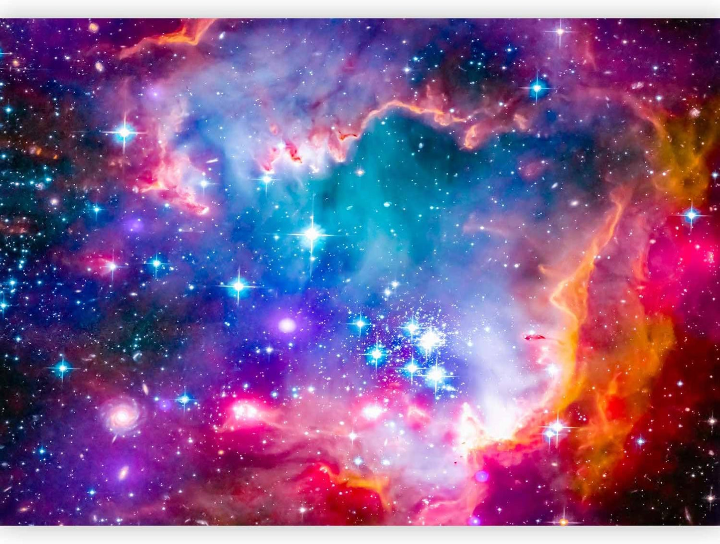 artgeist Wall Mural Abstract 98x69 in - XXL Non-Woven Wallpaper Fleece Wall Decor Photo Print Picture Image Design Abstract Cosmos Sky Star i-G-10010-a-a