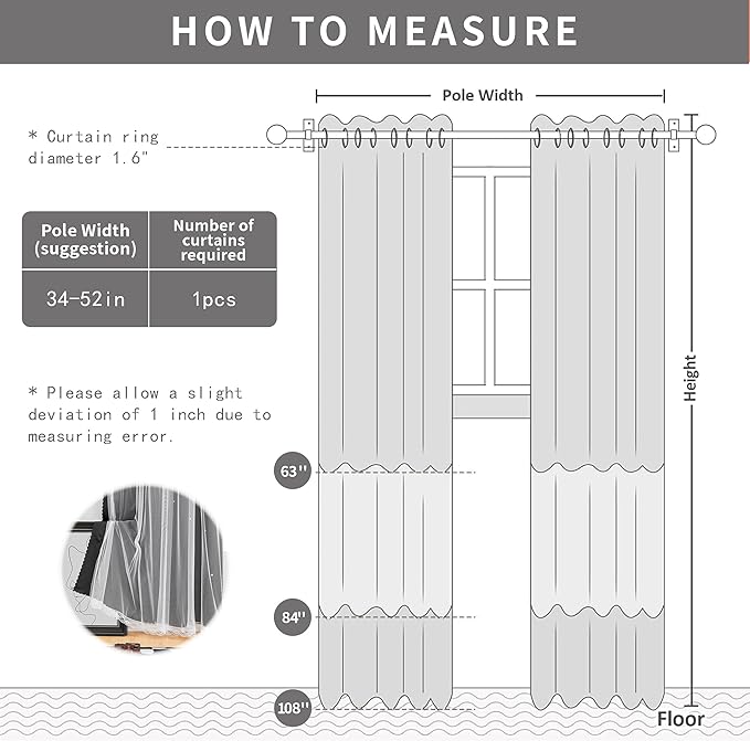 XiDi Black Curtains for Bedroom 84 Inches Long 2 Panels Set Blackout Double Layer Drapes for Nursery Kids Bedroom Star Cut Out Wall Home Decor Grommet Curtains for Living Room Darkening 34 Inch Wide