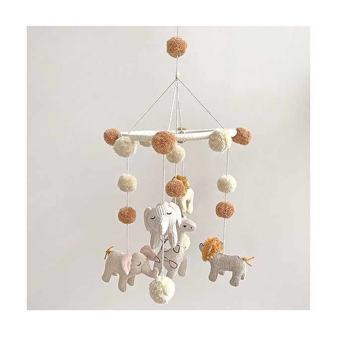 Crane Baby, Safari Nursery Decor for Boys and Girls, Ceiling Hanging, 11" x 28", Jungle Nursery Decor, Ceiling Hanging Decorations