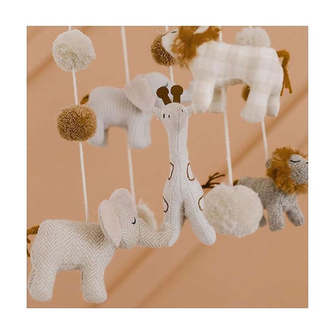 Crane Baby, Safari Nursery Decor for Boys and Girls, Ceiling Hanging, 11" x 28", Jungle Nursery Decor, Ceiling Hanging Decorations