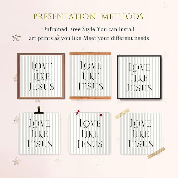 LARTSFRO Coquette Black Bow Jesus Wall Art Decor Posters, Black Bow Room Christian Bedroom Bathroom Wall Art Decor Aesthetic for Teen Girls College Gifts, Inspirational Bible Verses Bow Wall Decor, 10x10 Inch Set of 4 Bow Pictures(UNFRAMED)