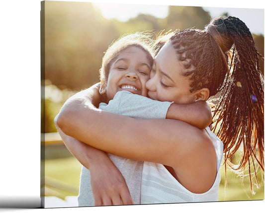 BuildASign Custom Canvas Prints with Your Photos – Personalized Picture To Canvas Wall Art, Perfect for Home Decor, Gifts & Keepsakes, Ready to Hang (16" L x 20" W x .75”D)