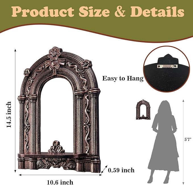 Three-Dimensional Relief Candle Sconces Set 2 Rustic Wall Mount Candle Holders Wood Hanging Wall Decor Mirrored Wall Art Hand Carved Home Decoration