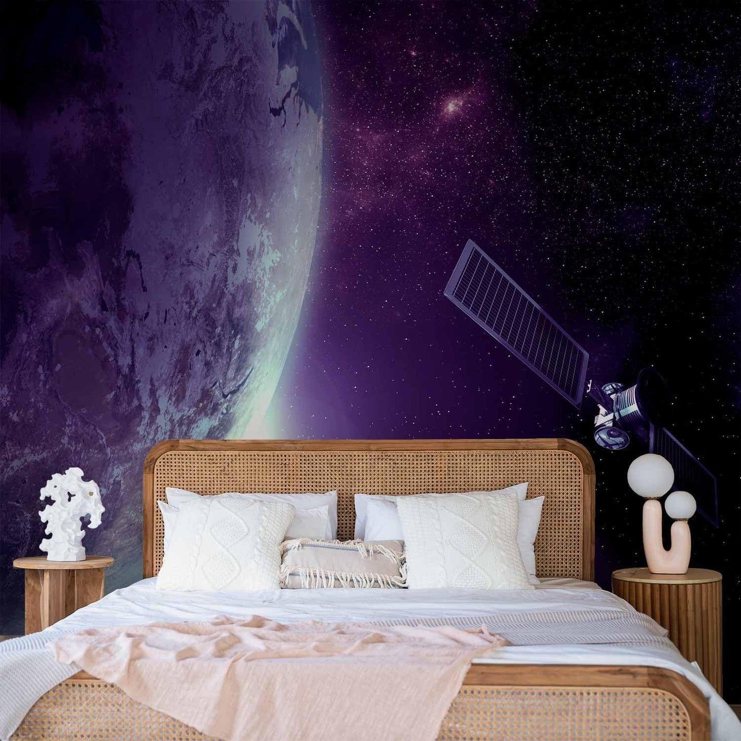 artgeist Wall Mural Cosmos Galaxy 96x69 in - Peel and Stick Self-Adhesive Wallpaper Removable Large Sticker Foil Wall Decor Print Picture Image Design n-B-0007-a-d