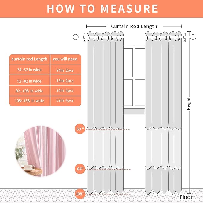 XiDi Pink Blackout Curtains with Sheer Overlay Mix and Match Double Layer 80% Room Darkening Window Treatment Set for Girls Bedroom Living Room Pink Star Drapes with Tiebacks Grommet Top 52" Wx96 Lx2