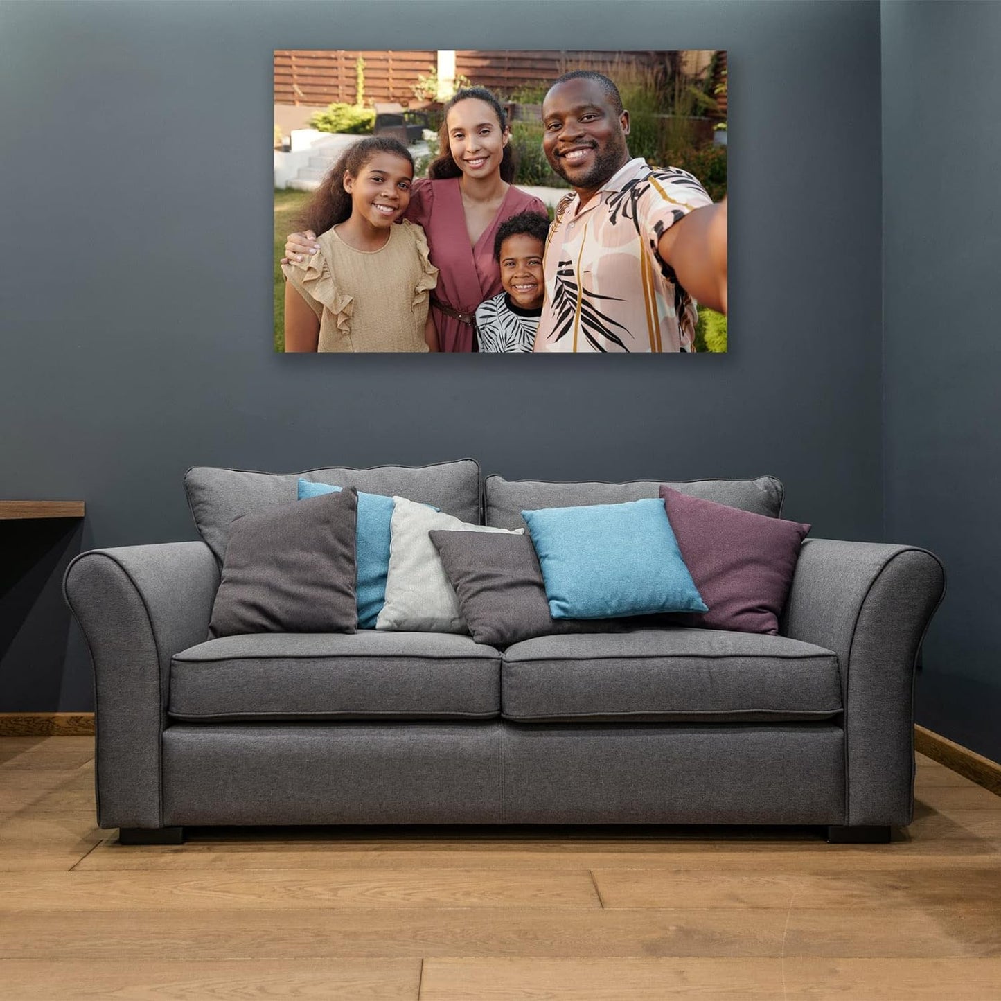 Custom Canvas Prints with Your Photos Custom Wall Art Personalized Canvas Pictures for Pet/Family Gifts for Mom/Men/Women (18'' W x 24'' H)