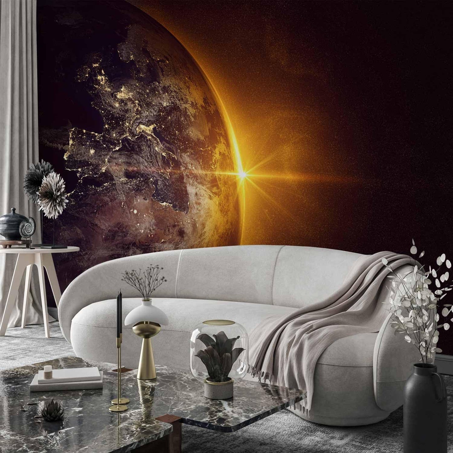 artgeist Premium Wall Mural Cosmos Galaxy 98x69 in - XXL Non-Woven Wallpaper Fleece Wall Decor Photo Print Picture Image Design Home n-B-0003-a-a