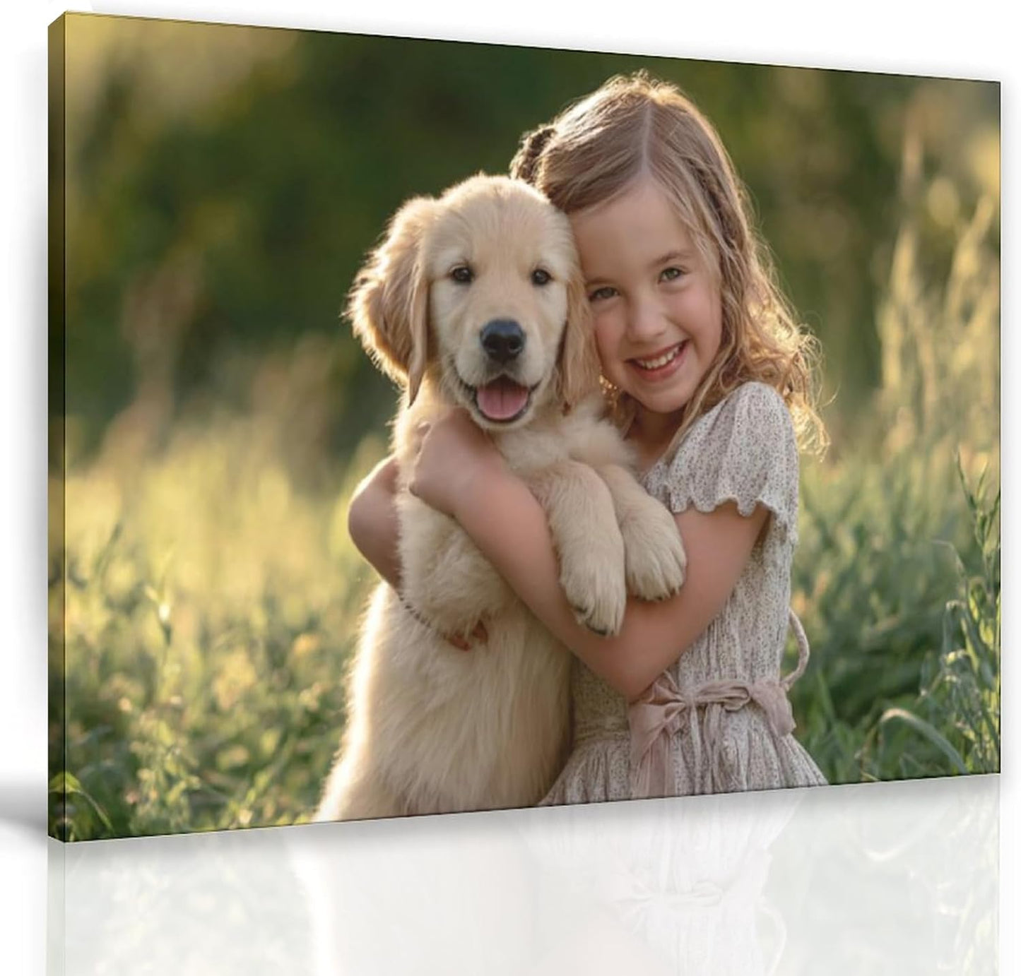Custom Pictures Framed Prints for Living Room Custom Picture Canvas for Bedroom Decor Customize Poster Personalized Photos for The Wall 24X36in