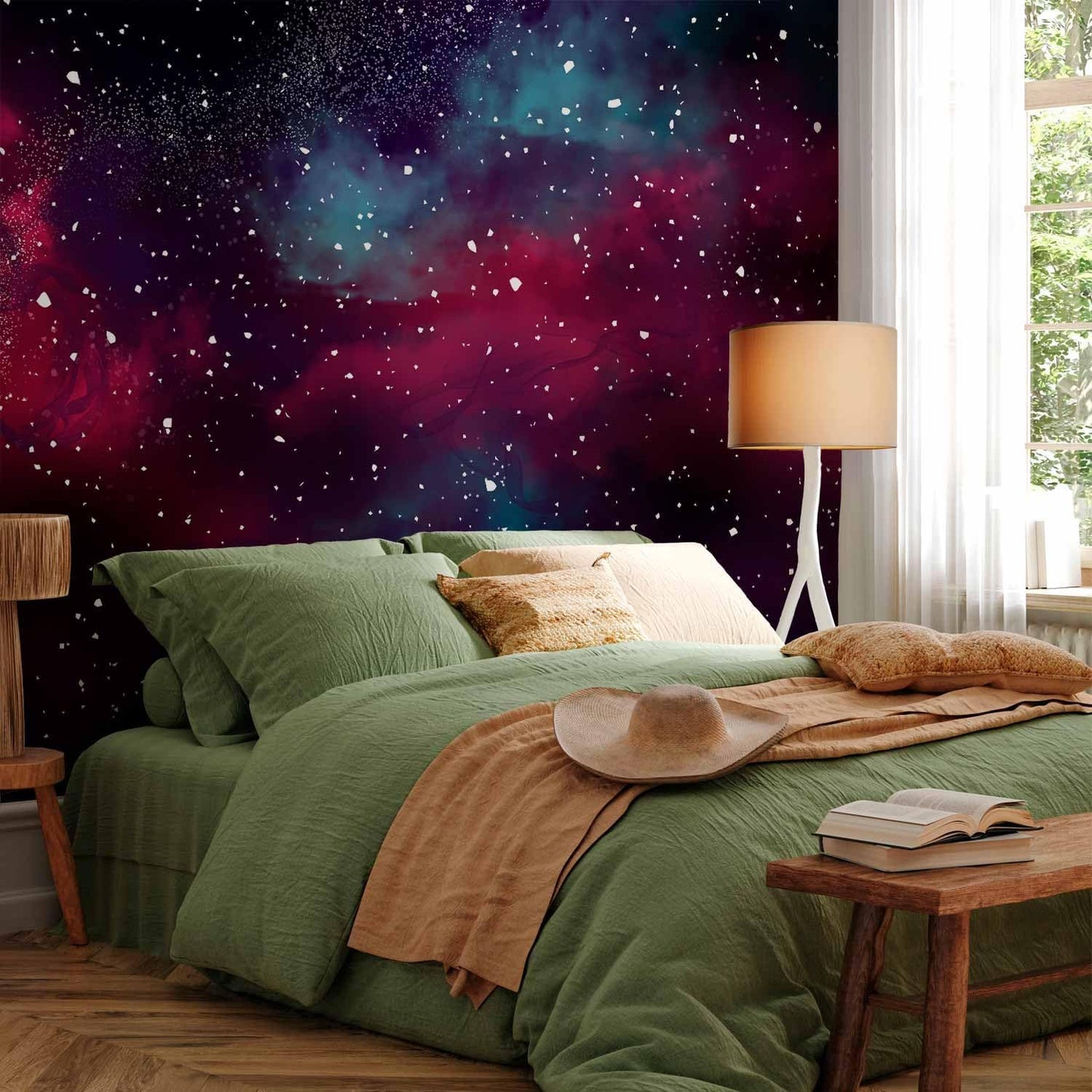 artgeist Wall Mural Space 157x110 in - Non-Woven Wallpaper Fleece Wall Decor Photo Print Picture Image Design Home Mural Galaxy Universe Cosmos Sky a-A-10326-a-a