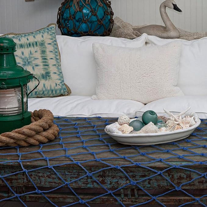 2 Pack Fish Net Decorations for Party