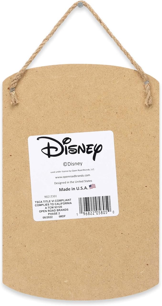 Disney The Princess and the Frog Tiana Hanging Wood Wall Decor - Good Things Are Sure To Come Your Way