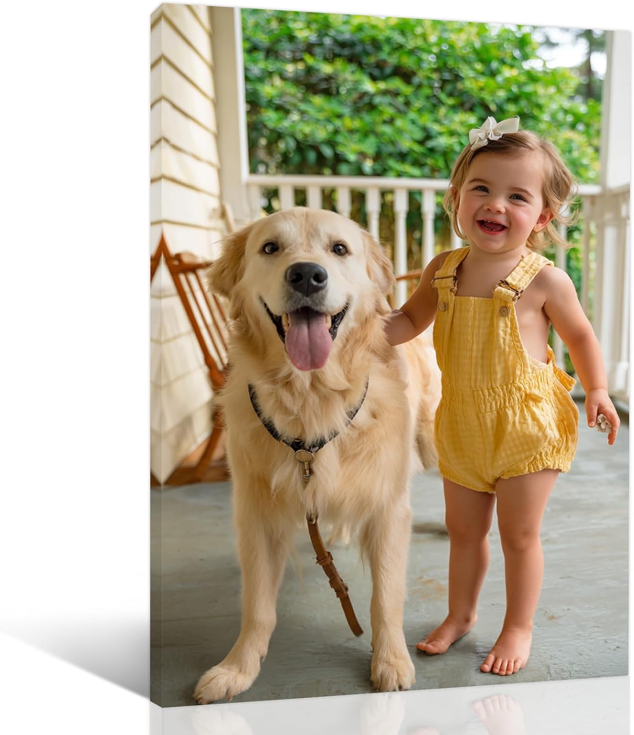 Personalized Canvas Pictures Custom Poster Print Canvas Wall Art Personalized Pictures for Living Room Custom Photo Print 12x18in