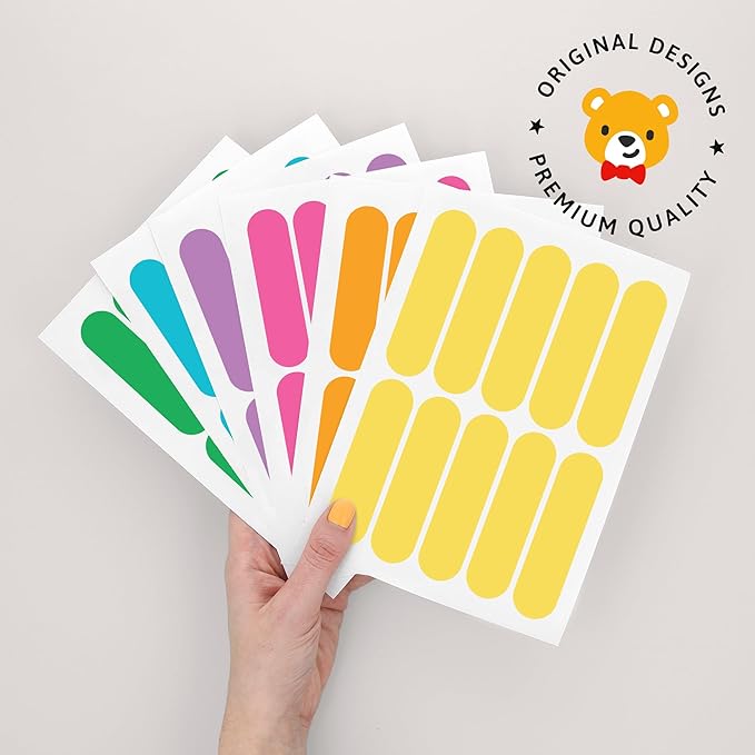 Sprinkles - Easy-to-Apply & Removable Wall Stickers: Transform Your Toddlers Bedroom with Durable, Vibrant Peel-and-Stick Wall Decor – Stickers for Kids