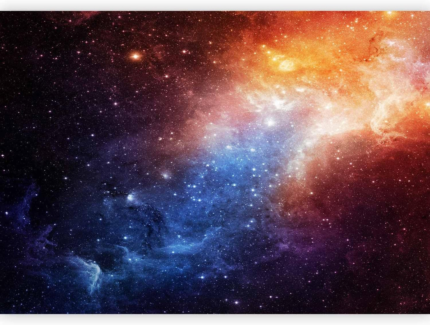 artgeist Wall Mural Cosmos Galaxy 154x110 in - Peel and Stick Self-Adhesive Wallpaper Removable Large Sticker Foil Wall Decor Print Picture Image Design f-B-0057-a-a