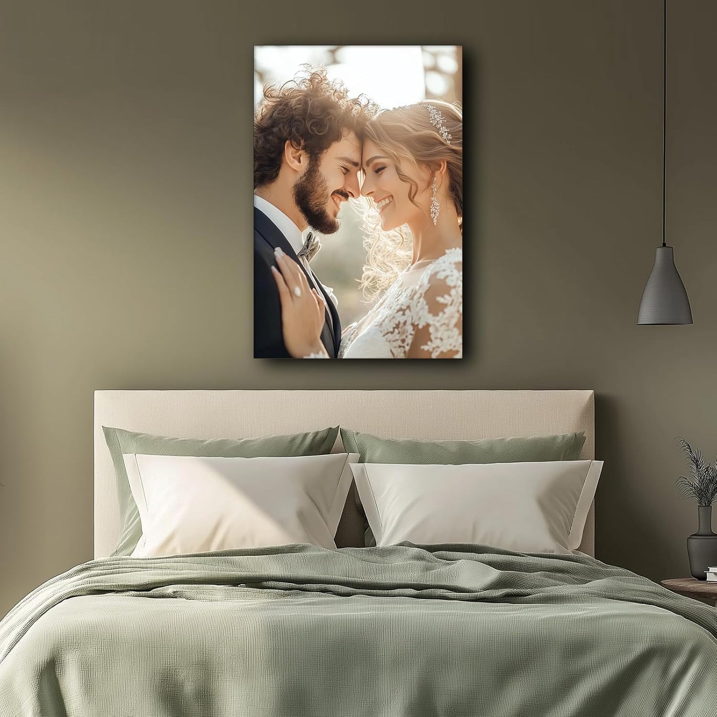 Unframed Rolled Canvas Prints with Your Photos Custom Poster Prints Personalized Your Photo On Canvas for Bedroom Living Room Office 36x24in
