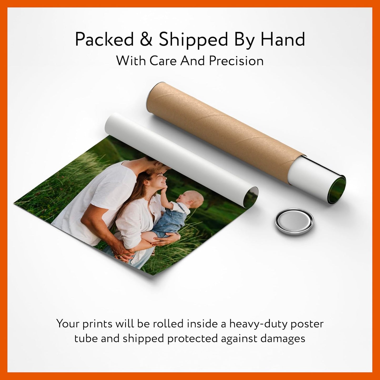 Custom Poster Print, 18x24, Upload Any Photos/Images, Personalized Photo Prints, DIY Your Own Poster, Photo to Poster Printing