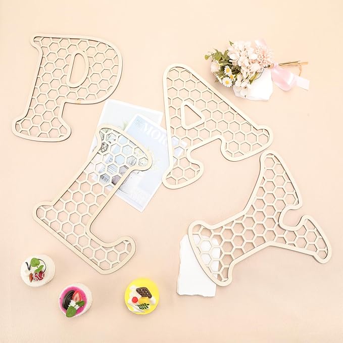 Play Sign - 12 In Wooden Rattan Letters Playroom Sign, Playroom Wall Decor for Toddler Girls Boys, Play Room Wall Decor for Kids Playroom Nursery Room Decorations