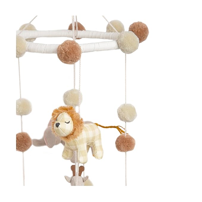 Crane Baby, Safari Nursery Decor for Boys and Girls, Ceiling Hanging, 11" x 28", Jungle Nursery Decor, Ceiling Hanging Decorations