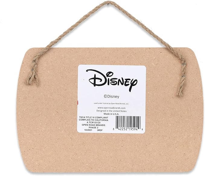 Disney Princess and the Frog Tiana Hanging Wood Wall Decor - Ain't Nothing Gonna Stop Me Now - Fun Inspirational Tiana Sign