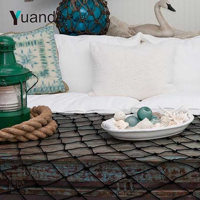 2 Pack Fish Net Decorations for Party