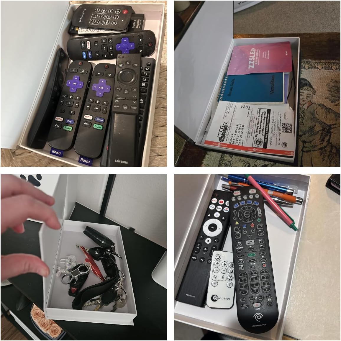 Decorative Storage Book Box – Hidden Storage for Remote Controls, Keys, and Small Items – Elegant Home Decor for Living Room, Bedroom, Coffee Table – Modern Style Faux Book Organizer (Best Wish)