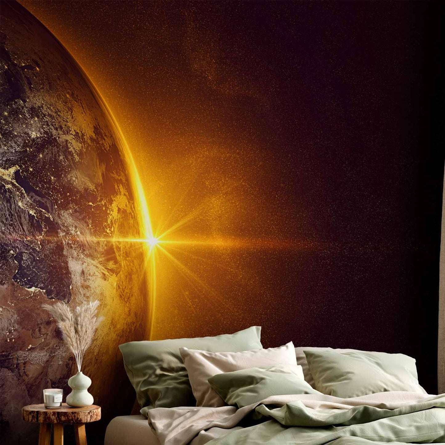 artgeist Premium Wall Mural Cosmos Galaxy 98x69 in - XXL Non-Woven Wallpaper Fleece Wall Decor Photo Print Picture Image Design Home n-B-0003-a-a