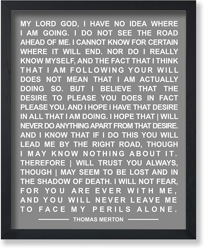 Poster Master Motivational Poster - Christian Print - I Will Not Fear For You Are Ever With Me, Prayer, Bible, Faith - 11x14 UNFRAMED Wall Art - Gift for Religious, Friend - Wall Decor for Home