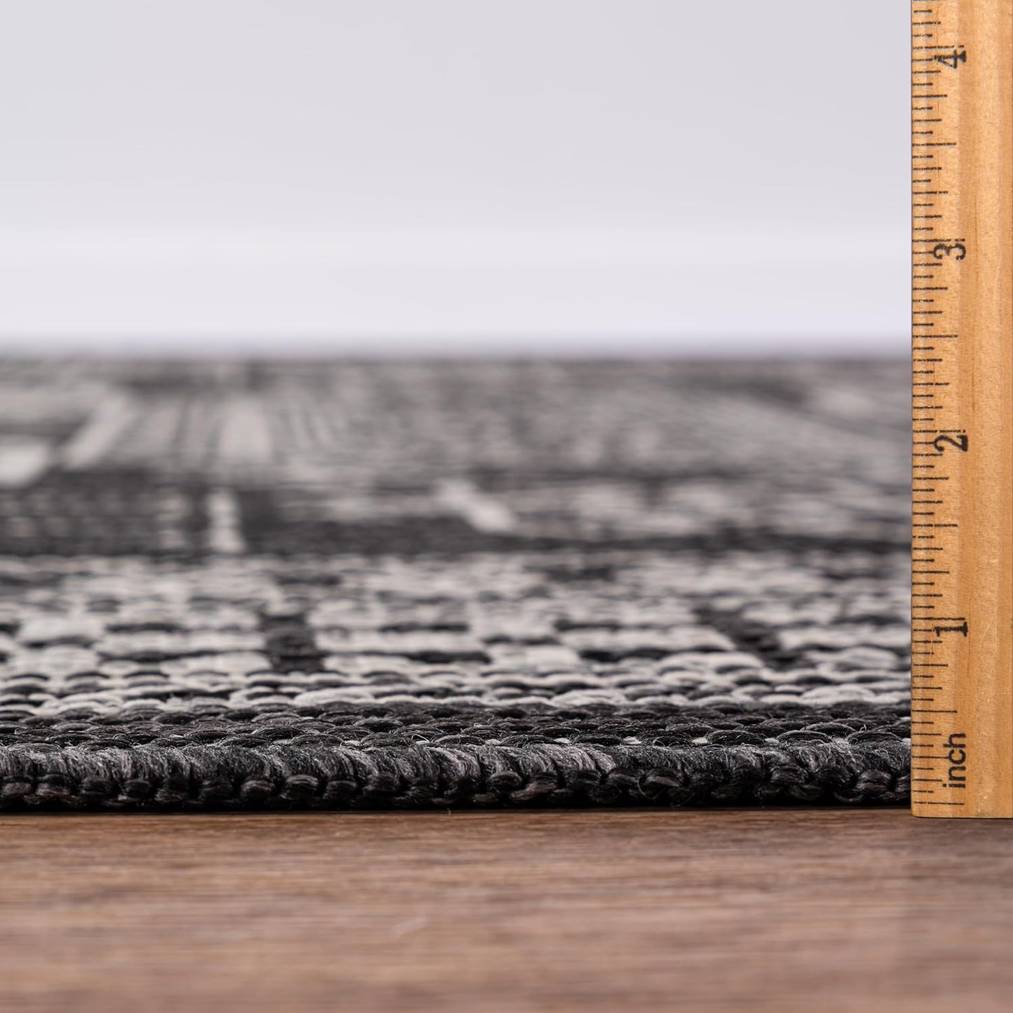 Keen Home Design Terrace Outdoor Runner Rug - 2x6 Washable Indoor/Outdoor Rug for Patio, Kitchen, Balcony, Beach, Garden, Deck and Porch, Size: 2'2"x5'7"