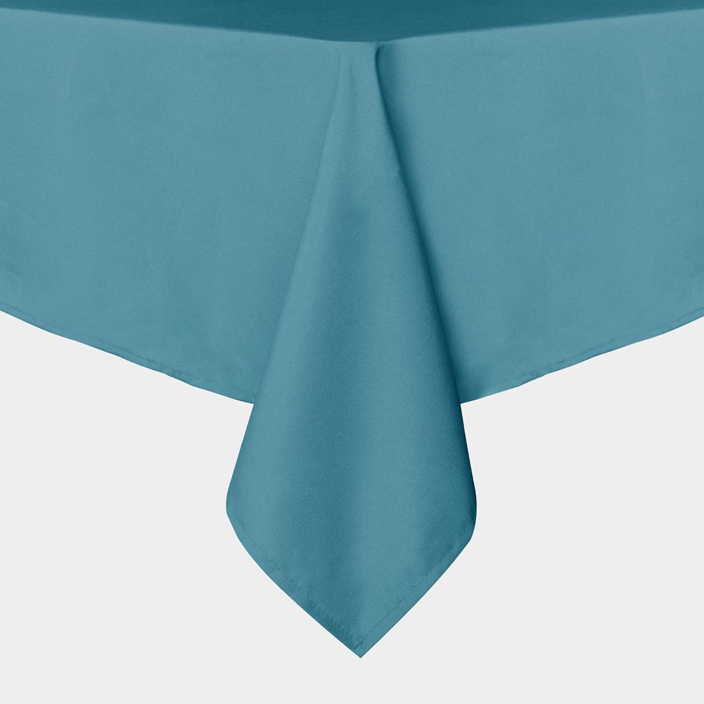Sancua Rectangle Tablecloth - 90 x 132 Inch - Stain and Wrinkle Resistant Washable Polyester Table Cloth, Teal