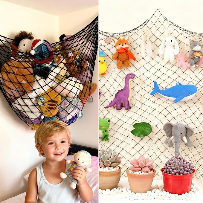 Decorative Fishing Net 80x40 Inch,Patioland Large Black Picture Fish Net, Wall Photo Hanging Fishnet for Nautical Mermaid Pirate Ocean Themed Hawaii Beach Under The Sea Party Decorations (1PCS)