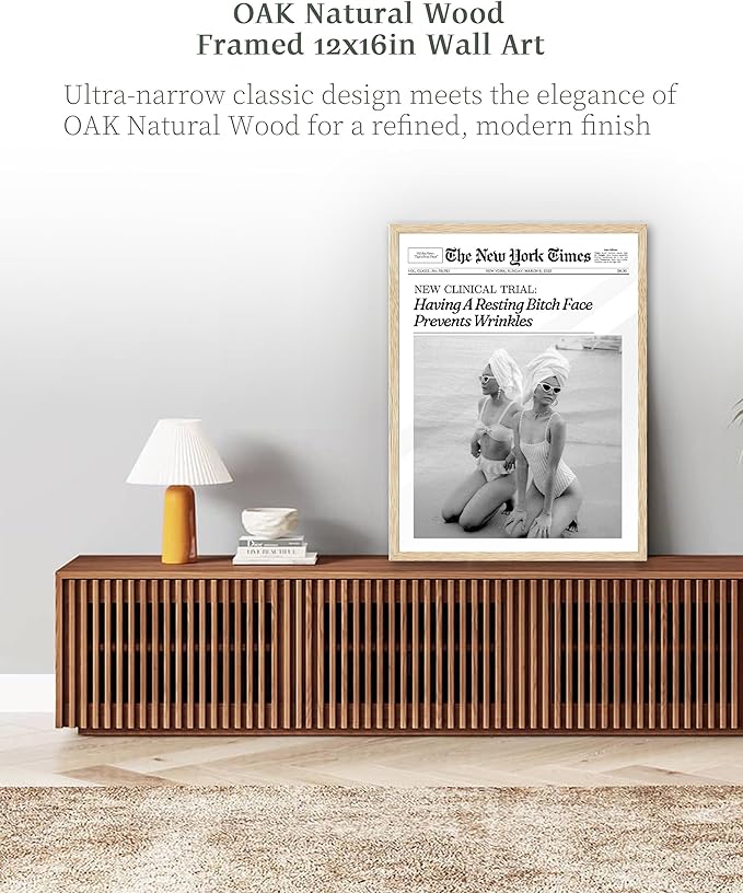 iHery Unframed Trendy Hot Girls NewsPaper Wall Art Prints,12x16in Canvas Wall Art Prints,It Girl Dorm Retro Magazine Cover Wall Art,Vintage Bar Cart Living Room Home Décor 1Pack