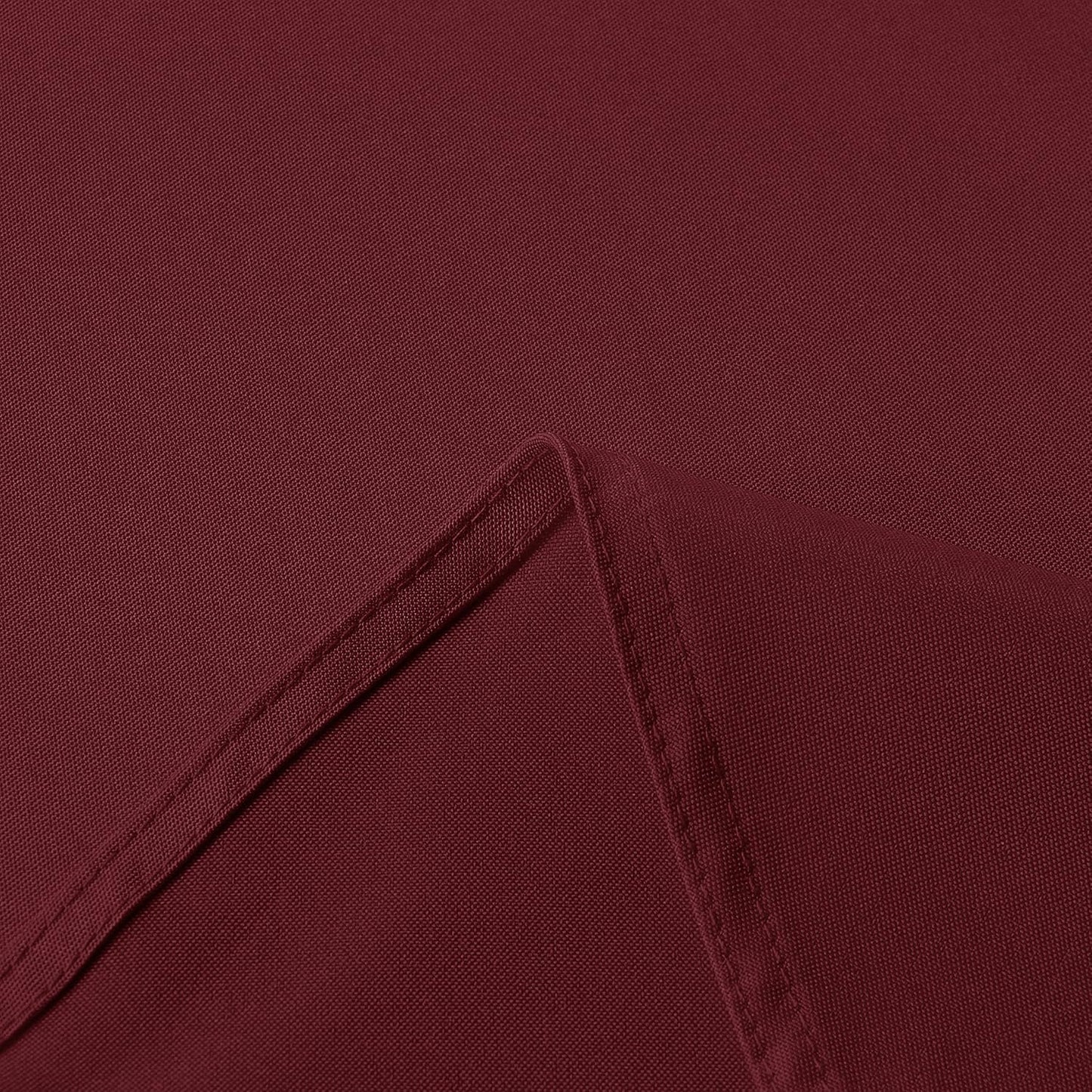 sancua Rectangle Tablecloth - 70 x 90 Inch - Stain and Wrinkle Resistant Washable Polyester Table Cloth, Decorative Fabric Table Cover for Dining Tables, Buffet Parties and Camping, Burgundy