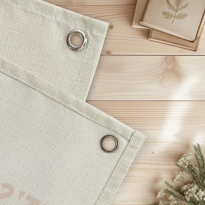 Classroom Decor Banner, Teacher Gifts, Cute Boho Neutral Classroom Must Haves Wall Decor, Inspirational Linen Canvas Banner Flag
