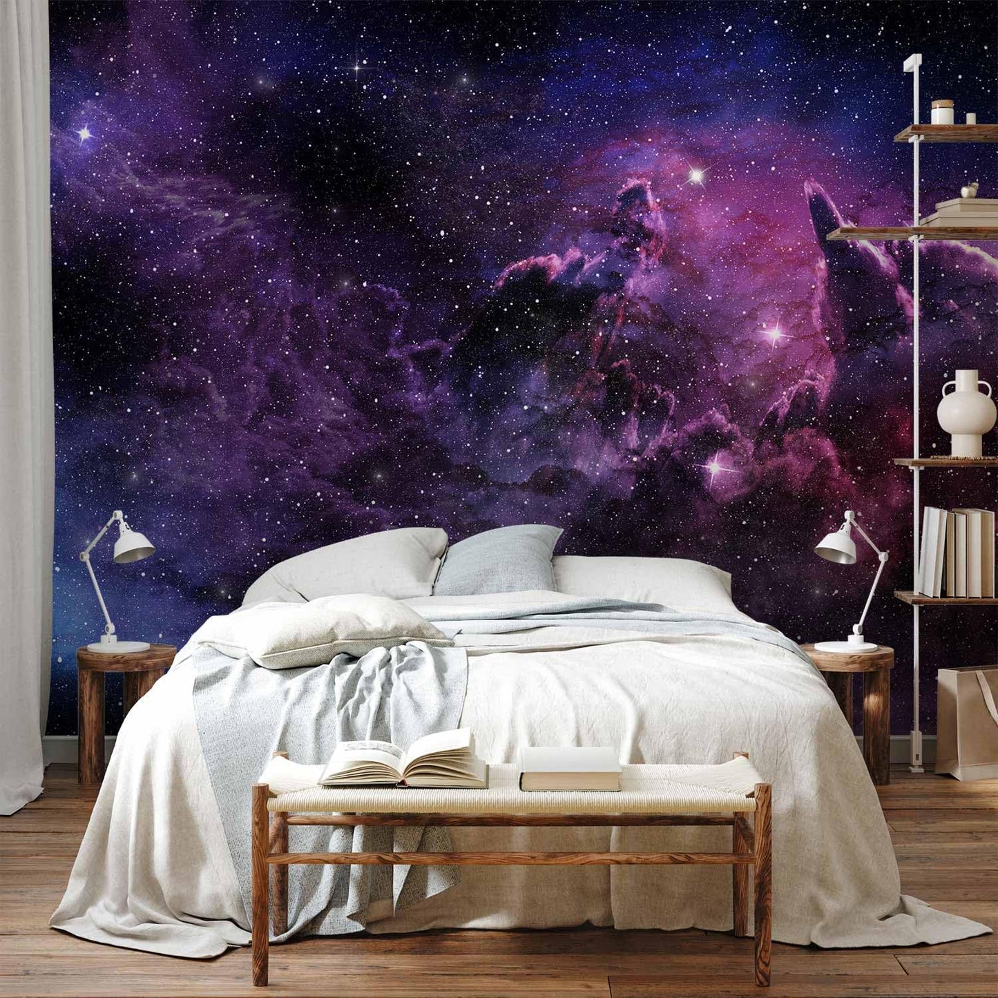 artgeist Wall Mural Cosmos Galaxy 157x110 in - XXL Non-Woven Wallpaper Fleece Wall Decor Photo Print Picture Image Design Home a-C-0022-a-a