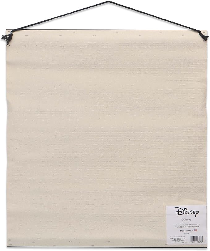 Open Road Brands Disney 101 Dalmatians Hanging Canvas Banner - Vintage 101 Dalmatians Wall Decor for Movie Room or Bedroom