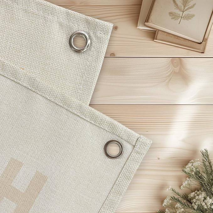 Welcome Sign for Classroom, Boho Classroom Must Haves Decorations for Teachers, Neutral Cute Back To School Wall Flag Linen Canvas Banner