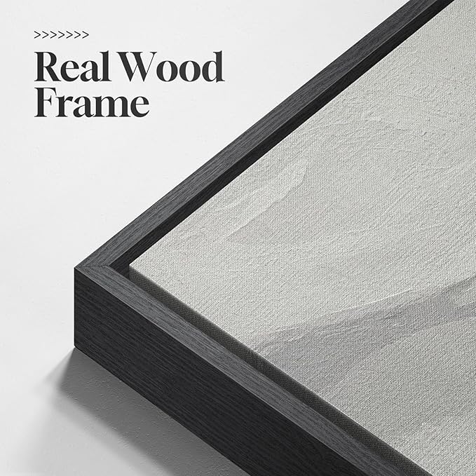 Large Framed Green Abstract Wall Art, 2 Piece Modern Canvas Prints Paintings, Black and Gray Pictures with Gold Accents for Living Room Hallway Dining Room Bedroom Office Wall Decor 24x36 In