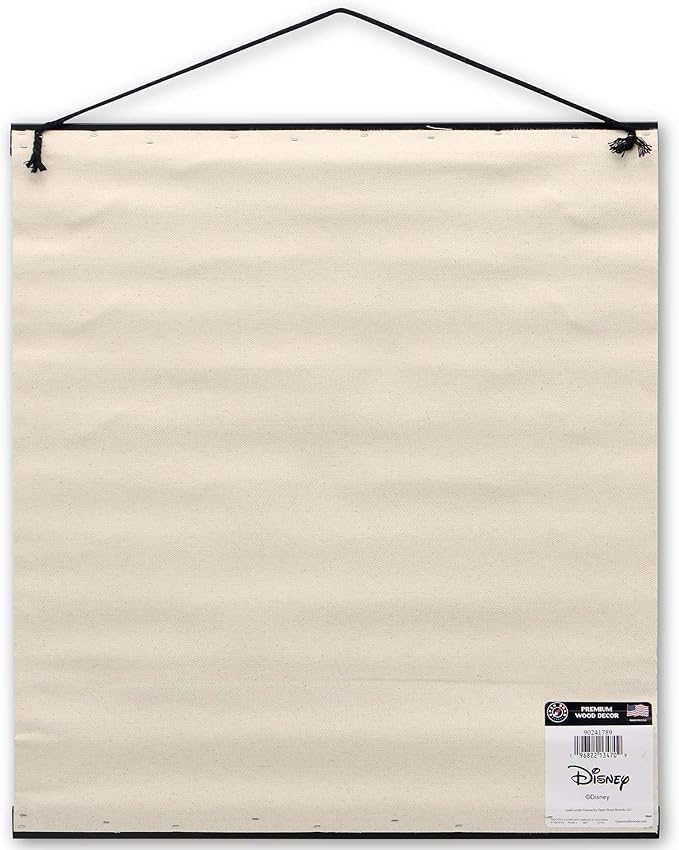 Open Road Brands Disney Villains Essence of Beauty Hanging Canvas Banner - Fun Villains Wall Decor for Movie Room or Bedroom