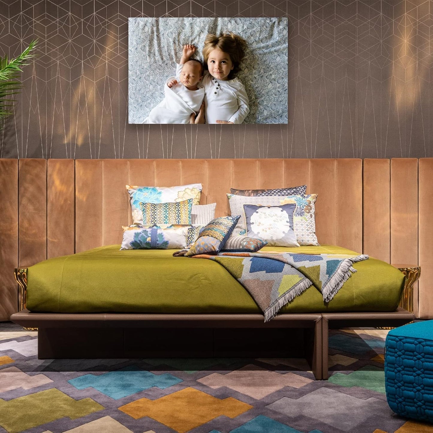 Custom Canvas Prints with Your Photos Custom Wall Art Personalized Canvas Pictures for Pet/Family Gifts for Mom/Men/Women (20'' W x 24'' H)