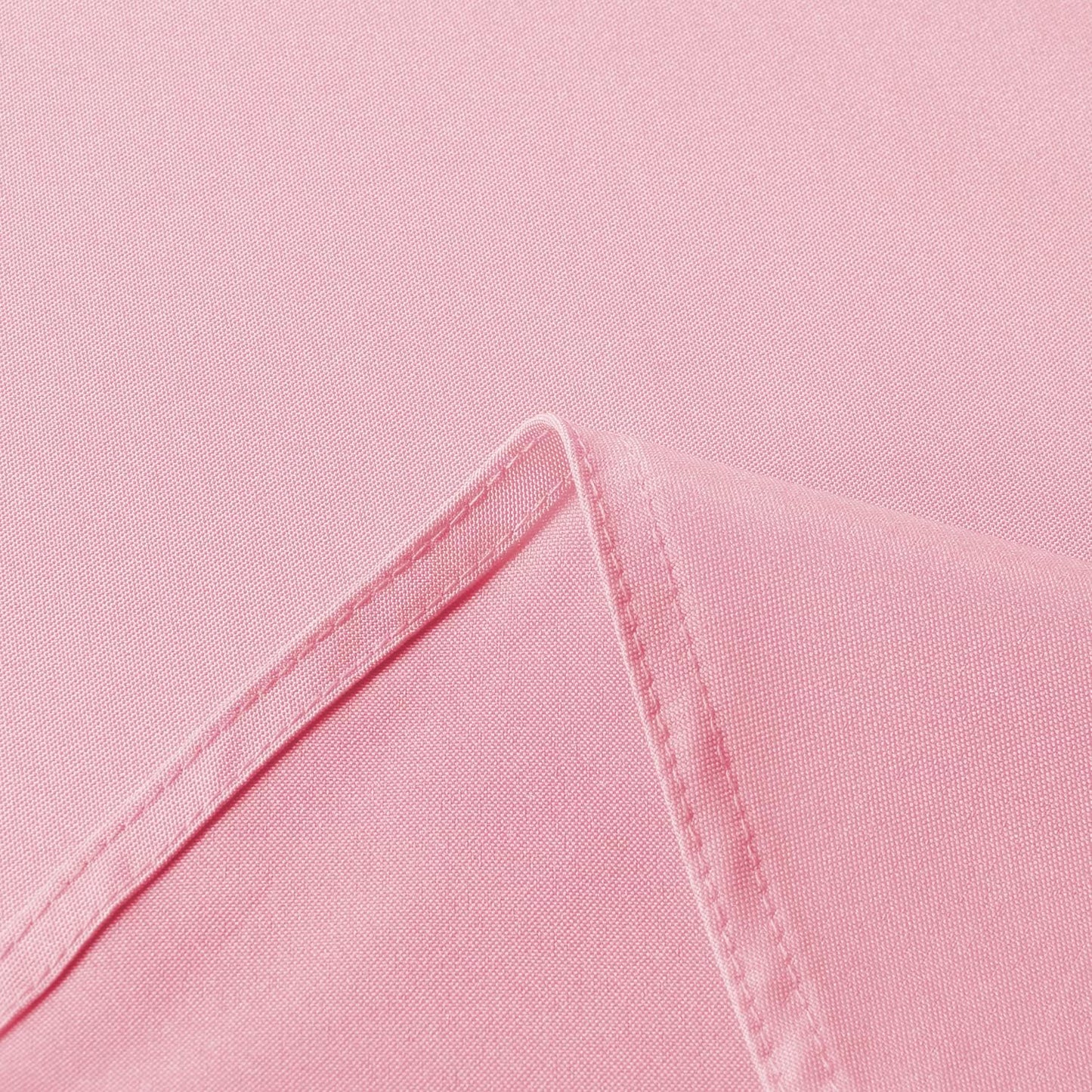 sancua Rectangle Tablecloth - 90 x 132 Inch - Stain and Wrinkle Resistant Washable Polyester Table Cloth, Decorative Fabric Table Cover for Dining Tables, Buffet Parties and Camping, Pink