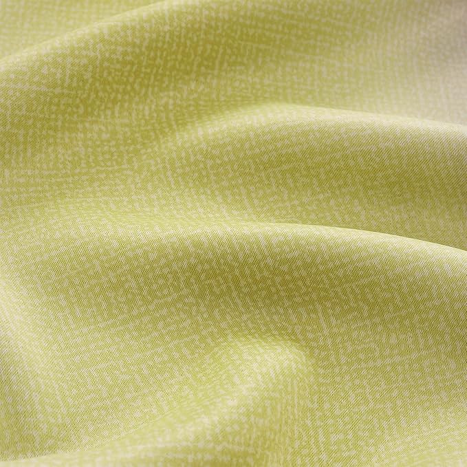 XiDi Curtains for Bedroom Decor, Rainbow GreenYellowGrey34/45/1