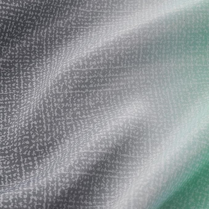 XiDi Curtains for Bedroom Decor, Rainbow Green LightgreyGrey34/54/1