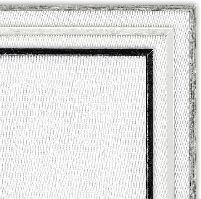 Stupell Industries Bathroom Word Search Fun Family Word Design Framed Giclee Art Design By Artist Daphne Polselli, 24 x 30, Black Framed