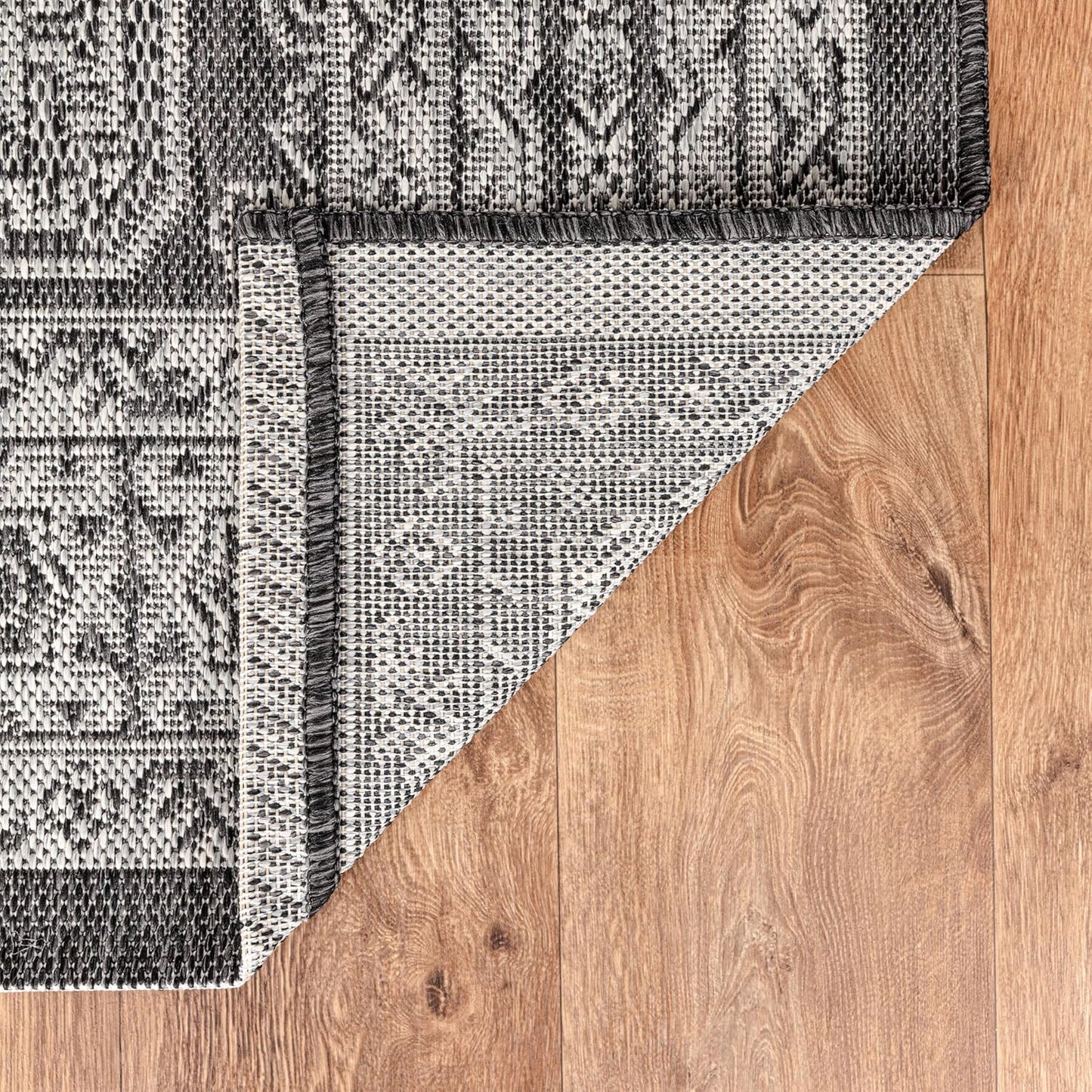 Keen Home Design Terrace Outdoor Runner Rug - 2x12 Washable Indoor/Outdoor Rug for Patio, Kitchen, Balcony, Beach, Garden, Deck and Porch, Size: 2'2"x11'10"