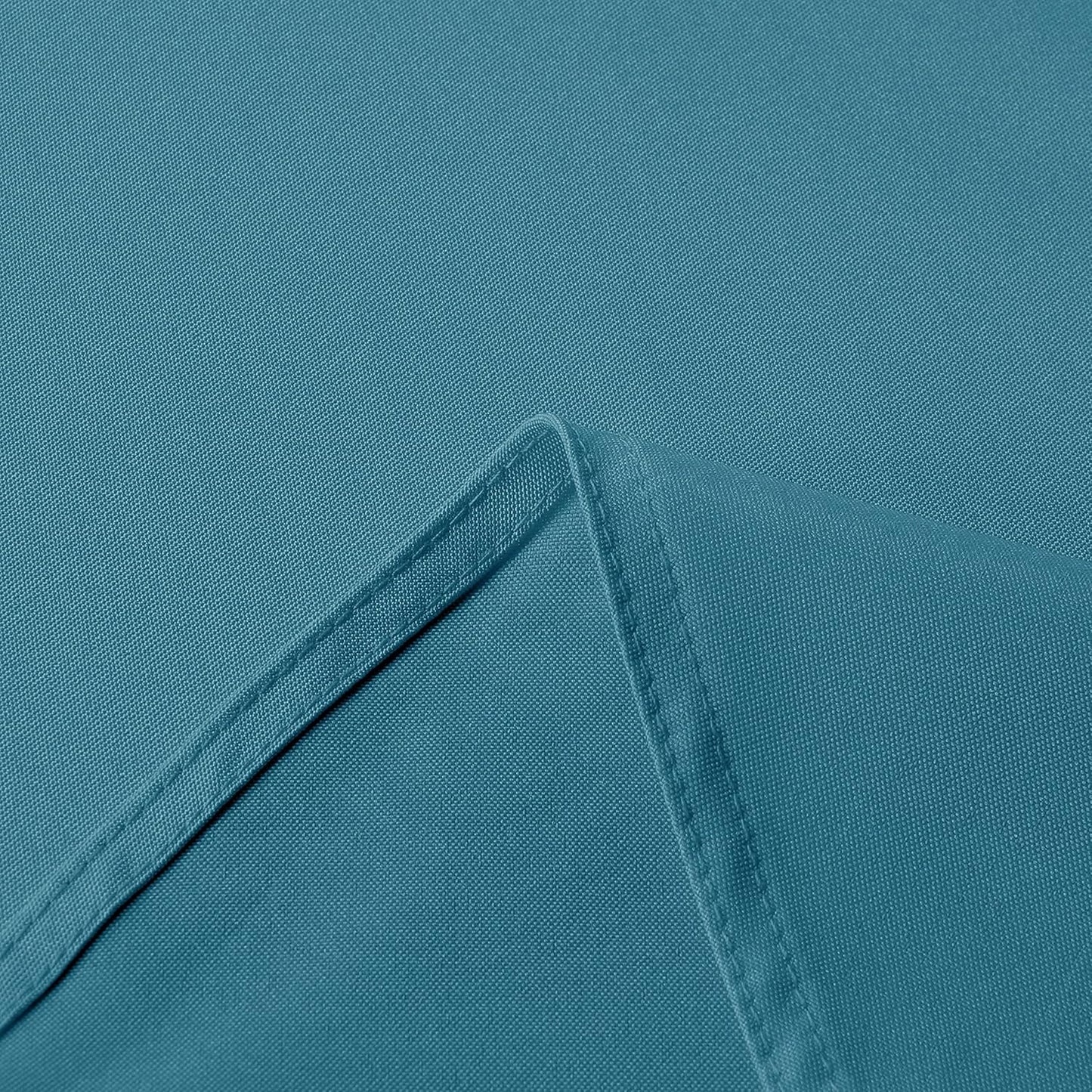sancua Rectangle Tablecloth - 60 x 102 Inch - Stain and Wrinkle Resistant Washable Polyester Table Cloth, Decorative Fabric Table Cover for Dining Tables, Buffet Parties and Camping, Teal